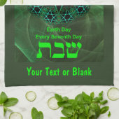 Shabbat - Earth Day Theedoek (Gevouwen)