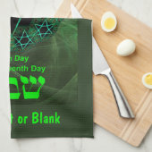 Shabbat - Earth Day Theedoek (Quarter Fold)