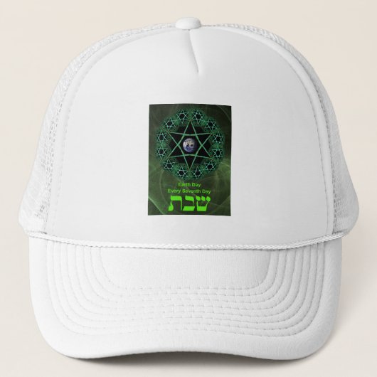 Shabbat - Earth Day Trucker Pet (Voorkant)