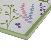 Shabbat Gepersonaliseerde Hebreeuwse Bloemen Chall Snijplank (Hoek)