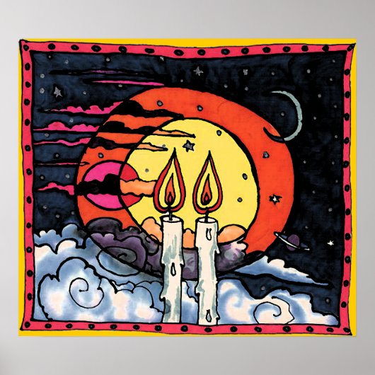 Shabbat Night Poster (Voorkant)