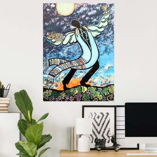 Shabbat Poster (Thuiskantoor)