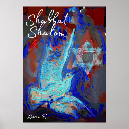 Shabbat Poster (Voorkant)