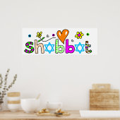 Shabbat Poster (Keuken)