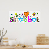 Shabbat Poster (Keuken)