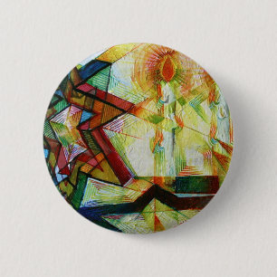 Shabbat Ronde Button 5,7 Cm