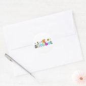 Shabbat Ronde Sticker (Envelop)