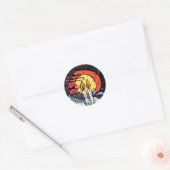Shabbat Ronde Sticker (Envelop)