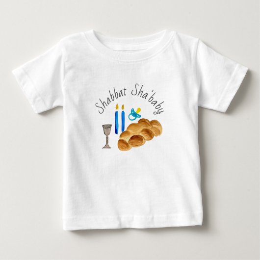 Shabbat Sha'Baby T-shirt (Voorkant)