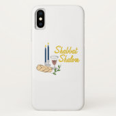 Shabbat Shalom Case-Mate iPhone Case (Achterkant)