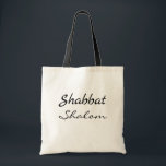 Shabbat Shalom Custom Tote Bag<br><div class="desc">Shabbat Shalom Custom Canvas tas. U kunt uw tassenstijl en grootte aanpassen.</div>
