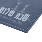 Shabbat Shalom Cutting Board Snijplank (Hoek)