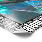 Shabbat SHALOM Foto Afdruk (Hoek)