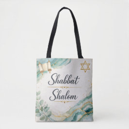 Shabbat Shalom, Joodse Feestdag, Shabbos, Sabbat Tote Bag