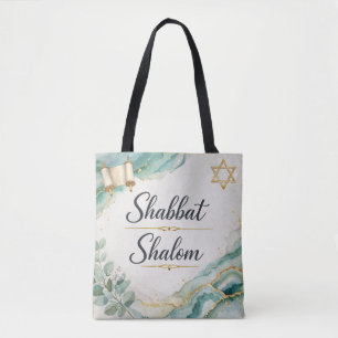Shabbat Shalom, Joodse Feestdag, Shabbos, Sabbat Tote Bag