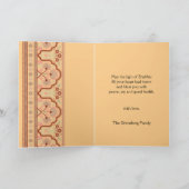 Shabbat Shalom Joodse Vrouw Kaars Kaart (Binnen)