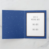 Shabbat Shalom kaarsen groet Kaart (Binnen)