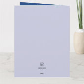 Shabbat Shalom kaarsen groet Kaart (Achterkant)