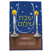 Shabbat Shalom kaarsen Medium Cadeauzakje