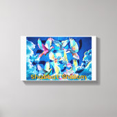 Shabbat Shalom Lekoulam Canvas Afdruk (Voorkant)