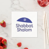 Shabbat Shalom Paper Napkin Servet (Insitu)