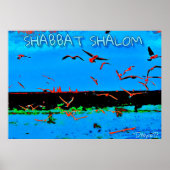 Shabbat Shalom  Poster (Voorkant)