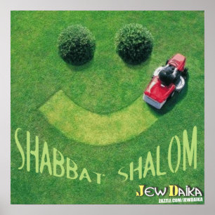 Shabbat Shalom Poster