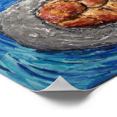 Shabbat Shalom Poster (Hoek)