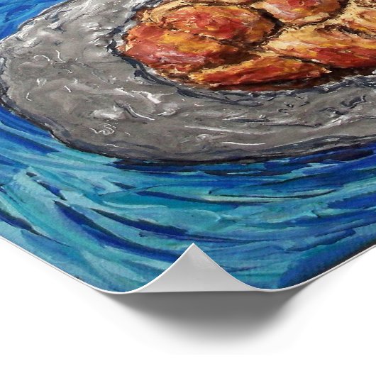 Shabbat Shalom Poster (Hoek)