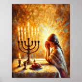 Shabbat Shalom Poster (Voorkant)