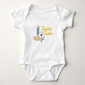 Shabbat Shalom Romper (Voorkant)
