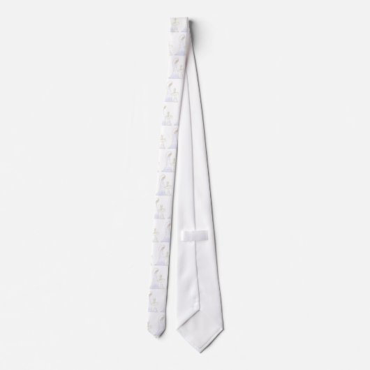 Shabbat Shalom stropdas (Achterkant)