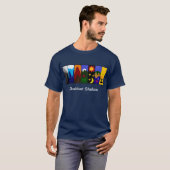 Shabbat Shalom T-shirt (Voorkant volledig)