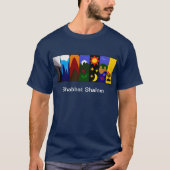 Shabbat Shalom T-shirt (Voorkant)
