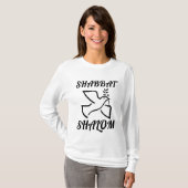 SHABBAT SHALOM T-SHIRTS (Voorkant volledig)