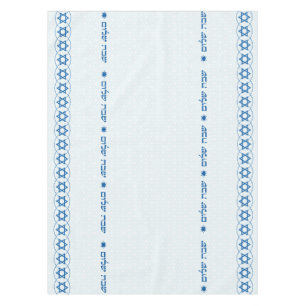 Shabbat Shalom Tablecloth Tafelkleed