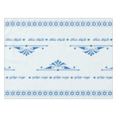 Shabbat Shalom Tablecloth Tafelkleed (Voorkant (Horizontaal))