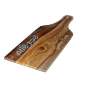 Shabbat Shalom Wood Effect Glass Board Snijplank (Hoek)