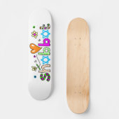 Shabbat Skateboard (Voorkant)