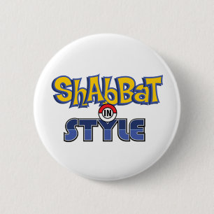 Shabbat Style Ronde Button 5,7 Cm