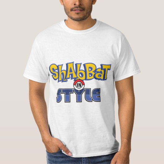 Shabbat Style T-shirt (Voorkant)