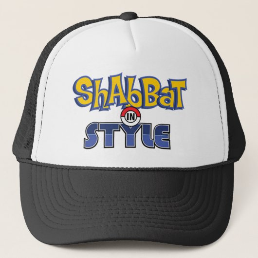 Shabbat Style Trucker Pet (Voorkant)