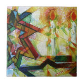 Shabbat Tegeltje (Voorkant)