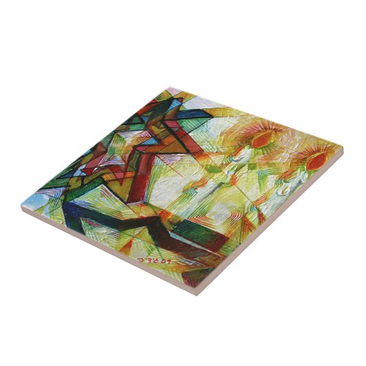 Shabbat Tegeltje (Zijkant)