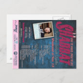 Shabbaton Briefkaart (Voorkant / Achterkant)