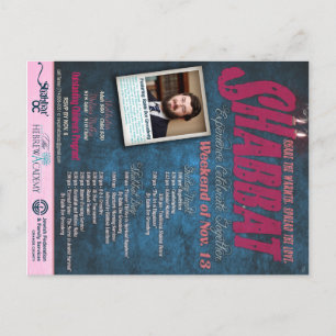 Shabbaton Briefkaart