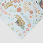 Shabby Birds & Branches Blue Tissuepapier (Detail)