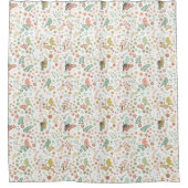 Shabby Birds & Branches Douchegordijn (Voorkant)