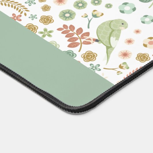 Shabby Birds & Branches Personalized Bureaumat (Hoek)