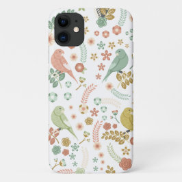 Shabby Birds & Branches White Case-Mate iPhone Case